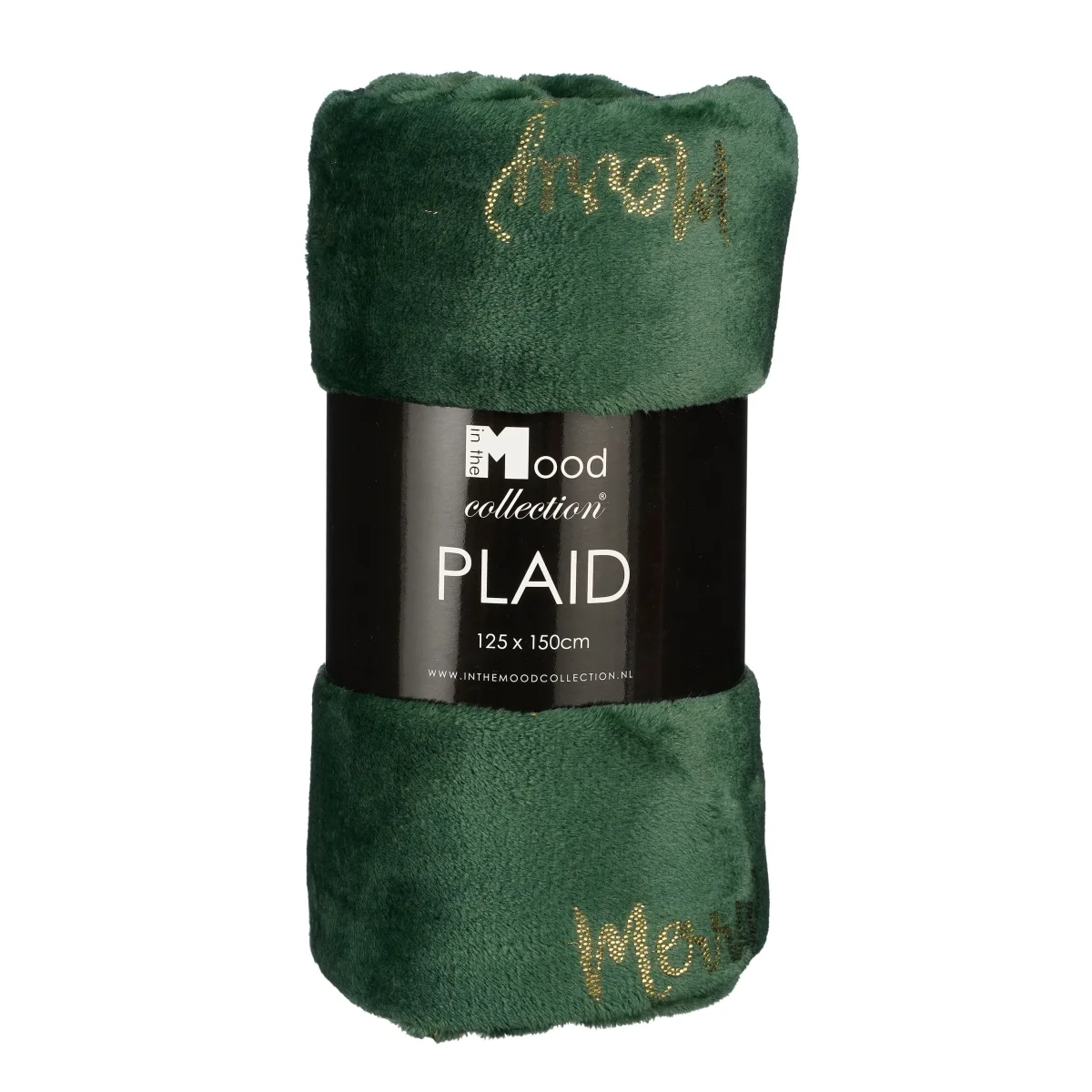 Coperta plaid in pile con scritta Merry Christmas per il natale - immagine 3