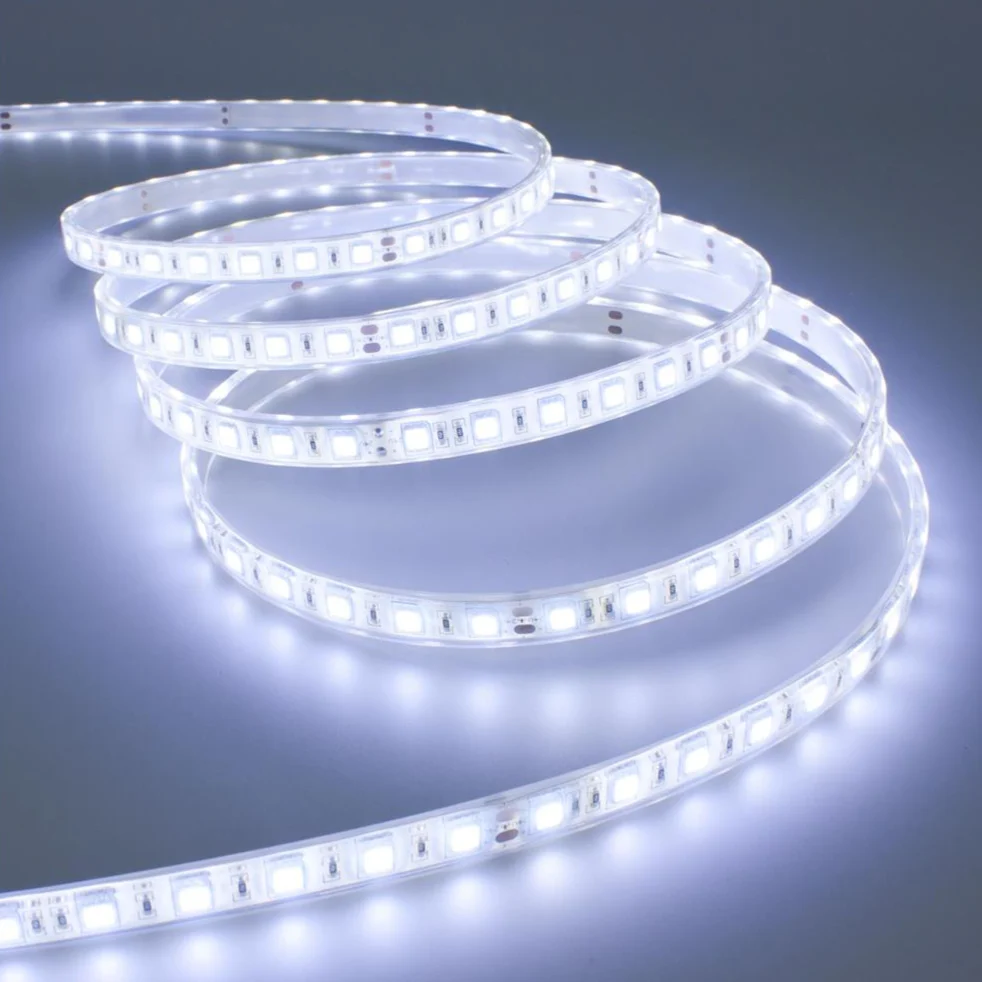 Striscia 150 led con trasformatore per interno 5 mt sezionabile - immagine 6