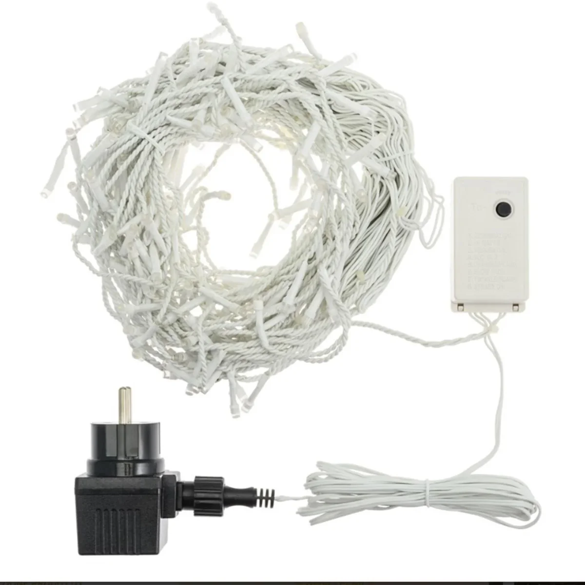 Cascata luminosa per esterno stalattite a led, decorazioni di natale in movimento - immagine 4