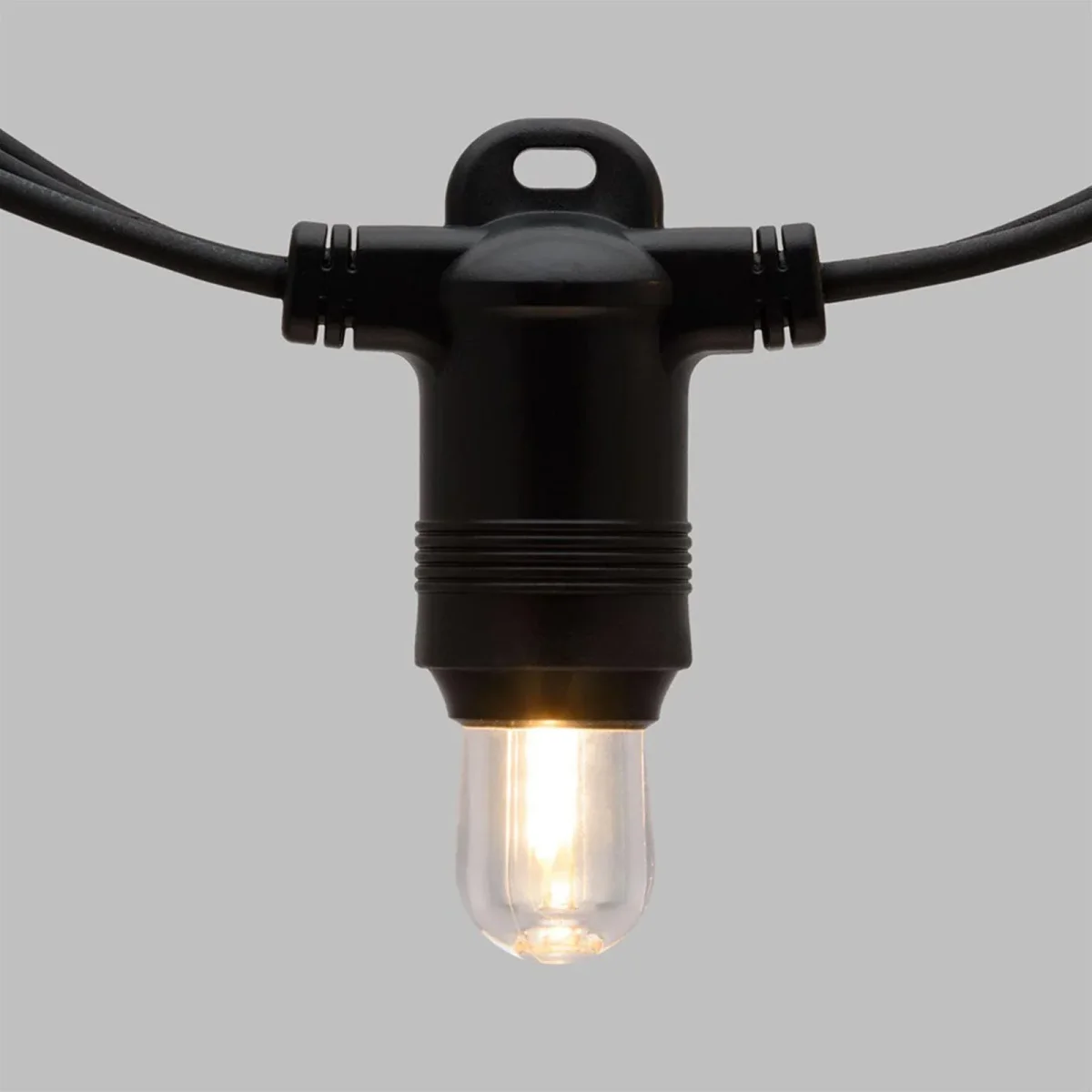 Cordoniera con 20 led da esterno per balcone e giardino decorazione nataliza 6 mt - immagine 7