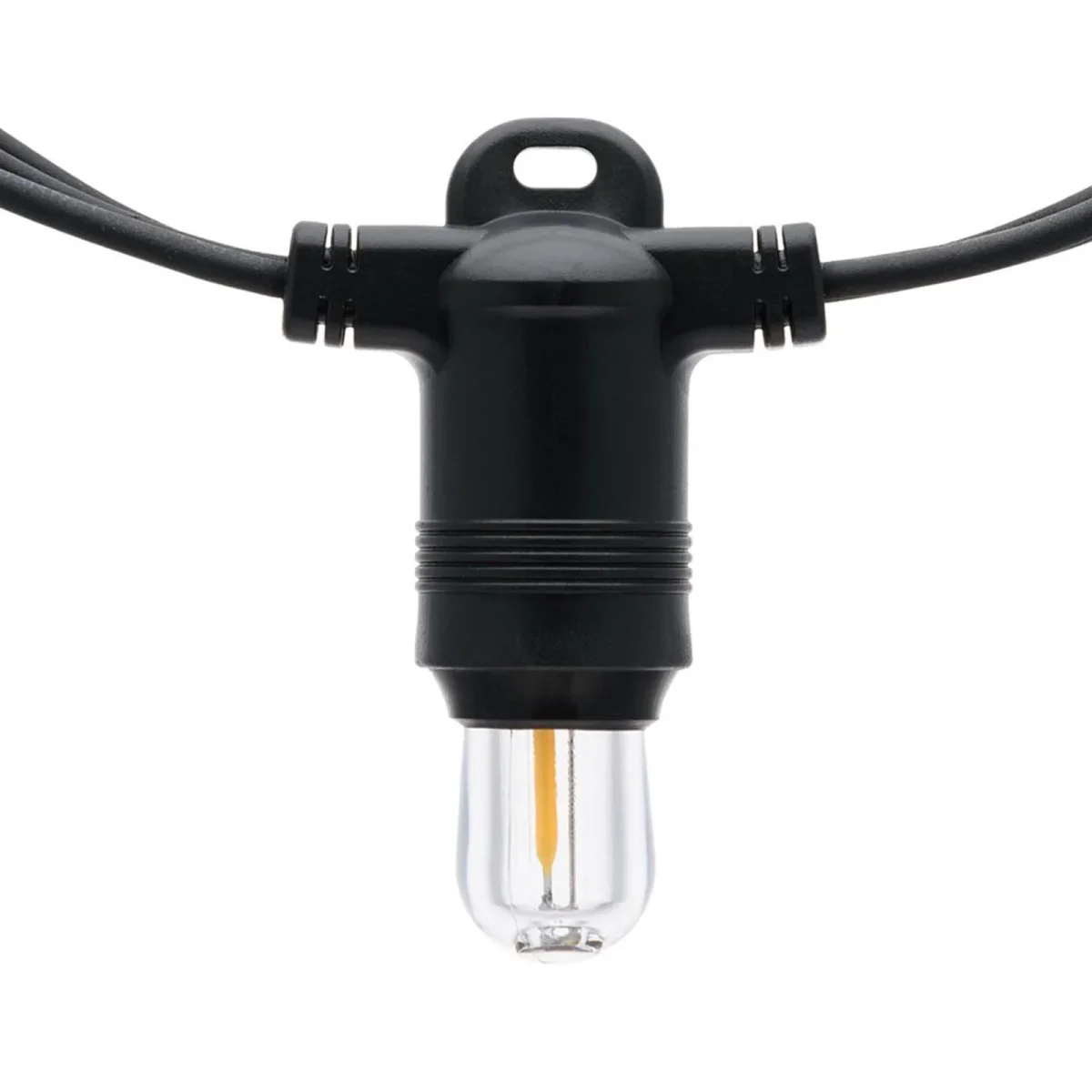 Cordoniera con 20 led da esterno per balcone e giardino decorazione nataliza 6 mt - immagine 8