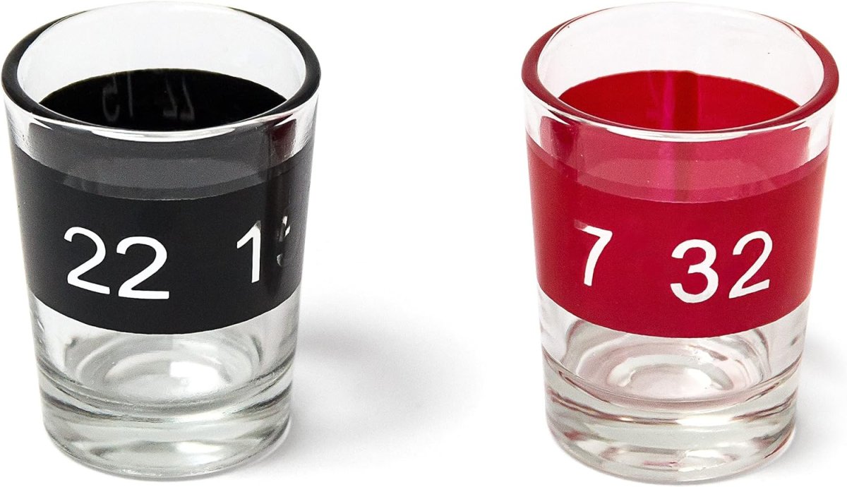 Gioco da tavola "Roulette" con 16 bicchieri in vetro scatola regalo - immagine 6