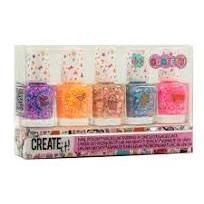 CREATEit Smalti set 5 pezzi confetti - immagine 2
