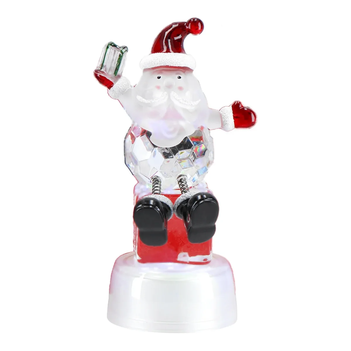 Figure personaggi espositivi con luci Led per decorazioni natalizie - immagine 5